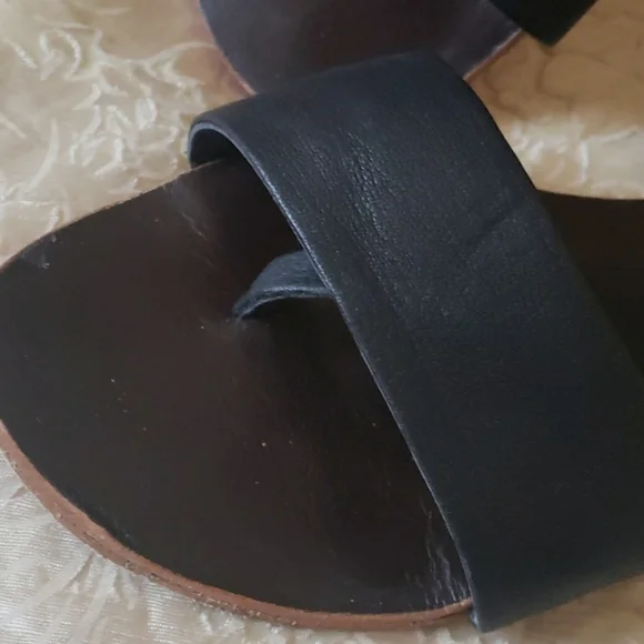 🖤Free People, Black Sandals, Size 8 🖤 - Picture 2 of 4